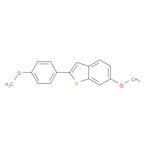6-METHOXY-2-(4-METHOXYPHENYL)BENZO[B]THIOPHENE