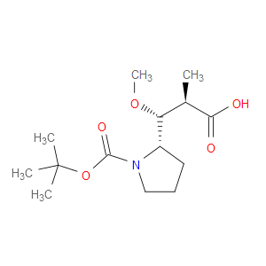 (2R,3R)-3-((S)-1-(TERT-BUTOXYCARBONYL)PYRROLIDIN-2-YL)-3-METHOXY-2-METHYLPROPANOIC ACID