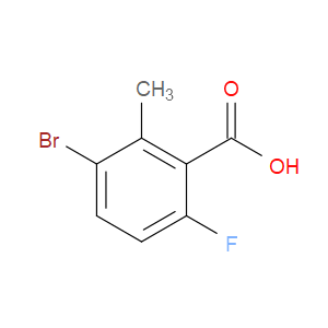 3-BROMO-6-FLUORO-2-METHYLBENZOIC ACID - Click Image to Close