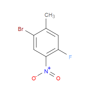 1-BROMO-4-FLUORO-2-METHYL-5-NITROBENZENE - Click Image to Close