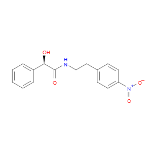 (R)-2-HYDROXY-N-(4-NITROPHENETHYL)-2-PHENYLACETAMIDE