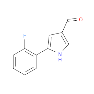 5-(2-FLUOROPHENYL)-1H-PYRROLE-3-CARBALDEHYDE