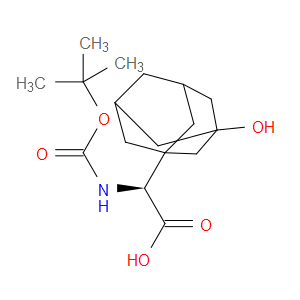 (2S)-2-((TERT-BUTOXYCARBONYL)AMINO)-2-(3-HYDROXYADAMANTAN-1-YL)ACETIC ACID