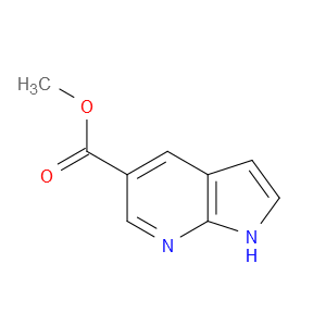 METHYL 1H-PYRROLO[2,3-B]PYRIDINE-5-CARBOXYLATE - Click Image to Close