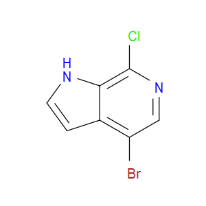 4-BROMO-7-CHLORO-1H-PYRROLO[2,3-C]PYRIDINE