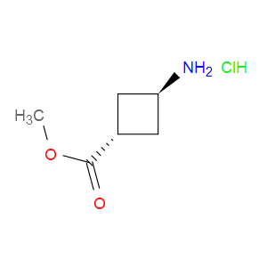 METHYL TRANS-3-AMINO-CYCLOBUTANECARBOXYLATE HYDROCHLORIDE - Click Image to Close