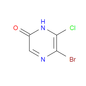 5-BROMO-6-CHLOROPYRAZIN-2-OL