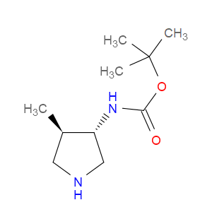 (3S,4R)-(4-METHYL-PYRROLIDIN-3-YL)-CARBAMIC ACID TERT-BUTYL ESTER
