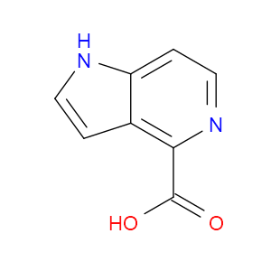 1H-PYRROLO[3,2-C]PYRIDINE-4-CARBOXYLIC ACID - Click Image to Close