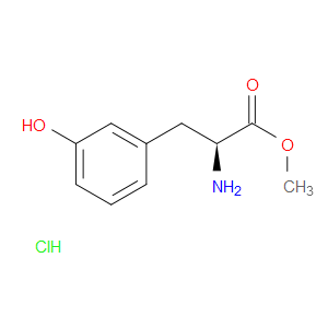 (S)-METHYL 2-AMINO-3-(3-HYDROXYPHENYL)PROPANOATE HYDROCHLORIDE - Click Image to Close