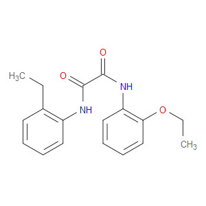 N'-(2-ETHOXYPHENYL)-N-(2-ETHYLPHENYL)OXAMIDE - Click Image to Close