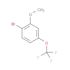 1-BROMO-2-METHOXY-4-(TRIFLUOROMETHOXY)BENZENE