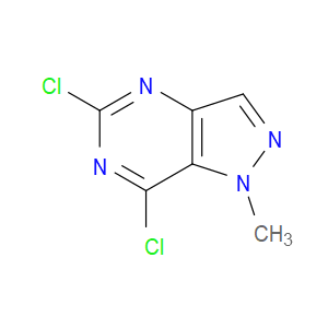 5,7-DICHLORO-1-METHYL-1H-PYRAZOLO[4,3-D]PYRIMIDINE