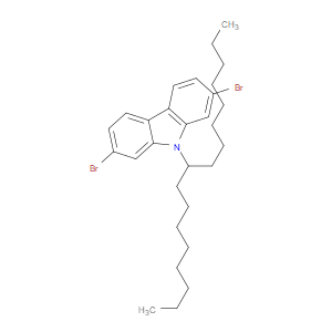 2,7-DIBROMO-9-(HEPTADECAN-9-YL)-9H-CARBAZOLE