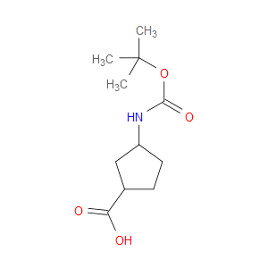 3-((TERT-BUTOXYCARBONYL)AMINO)CYCLOPENTANECARBOXYLIC ACID