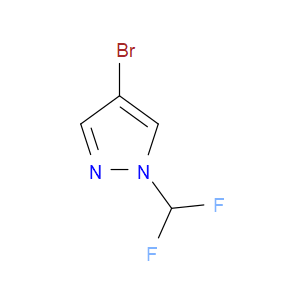 4-BROMO-1-(DIFLUOROMETHYL)-1H-PYRAZOLE - Click Image to Close