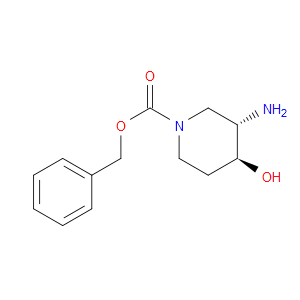 TRANS-3-AMINO-1-CBZ-4-HYDROXYPIPERIDINE - Click Image to Close