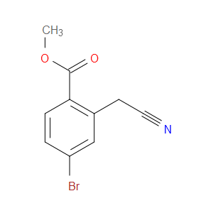METHYL 4-BROMO-2-(CYANOMETHYL)BENZOATE - Click Image to Close
