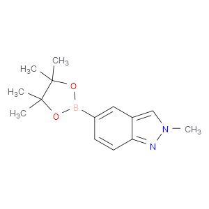 2-METHYL-5-(4,4,5,5-TETRAMETHYL-1,3,2-DIOXABOROLAN-2-YL)-2H-INDAZOLE