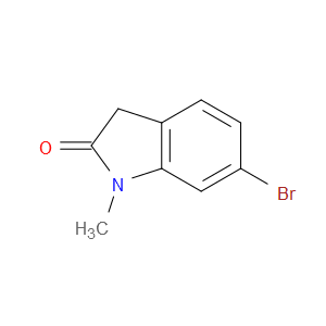 6-BROMO-1-METHYLINDOLIN-2-ONE