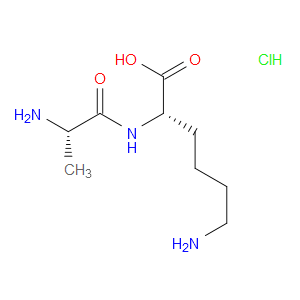 (S)-6-AMINO-2-((S)-2-AMINOPROPANAMIDO)HEXANOIC ACID HYDROCHLORIDE