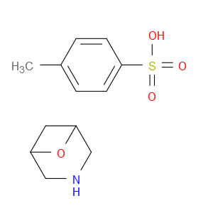 6-OXA-3-AZABICYCLO[3.1.1]HEPTANE TOSYLATE