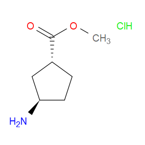 METHYL TRANS-3-AMINOCYCLOPENTANE-1-CARBOXYLATE HYDROCHLORIDE - Click Image to Close