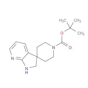 TERT-BUTYL 1',2'-DIHYDROSPIRO[PIPERIDINE-4,3'-PYRROLO[2,3-B]PYRIDINE]-1-CARBOXYLATE - Click Image to Close