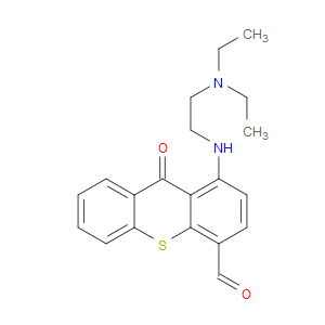 1-(2-DIETHYLAMINO-ETHYLAMINO)-9-OXO-9H-THIOXANTHENE-4-CARBALDEHYDE - Click Image to Close
