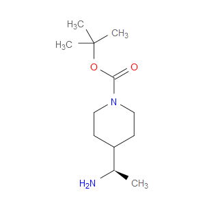TERT-BUTYL 4-[(1R)-1-AMINOETHYL]PIPERIDINE-1-CARBOXYLATE