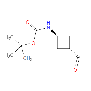 REL-TERT-BUTYL N-[(1R,3R)-3-FORMYLCYCLOBUTYL]CARBAMATE - Click Image to Close