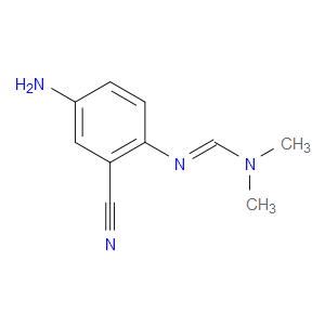 (E)-N'-(4-AMINO-2-CYANOPHENYL)-N,N-DIMETHYLFORMIMIDAMIDE - Click Image to Close