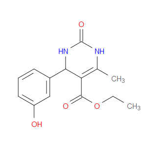 ETHYL 4-(3-HYDROXYPHENYL)-6-METHYL-2-OXO-1,2,3,4-TETRAHYDROPYRIMIDINE-5-CARBOXYLATE