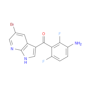 (3-AMINO-2,6-DIFLUOROPHENYL)(5-BROMO-1H-PYRROLO[2,3-B]PYRIDIN-3-YL)METHANONE