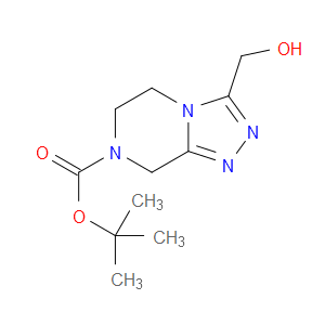 3-HYDROXYMETHYL-5,6-DIHYDRO-8H-[1,2,4]TRIAZOLO[4,3-A]PYRAZINE-7-CARBOXYLIC ACID TERT-BUTYL ESTER