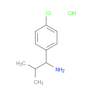 1-(4-CHLOROPHENYL)-2-METHYLPROPAN-1-AMINE HYDROCHLORIDE