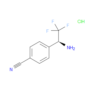 (S)-4-(1-AMINO-2,2,2-TRIFLUOROETHYL)BENZONITRILE HYDROCHLORIDE - Click Image to Close