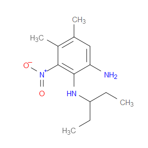 4,5-DIMETHYL-6-NITRO-N1-(PENTAN-3-YL)BENZENE-1,2-DIAMINE