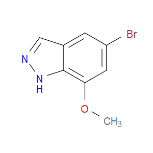 5-BROMO-7-METHOXY-1H-INDAZOLE - Click Image to Close