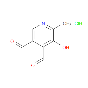 5-HYDROXY-6-METHYL-3,4-PYRIDINEDICARBOXALDEHYDE HYDROCHLORIDE