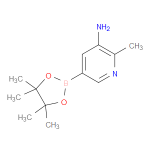 2-METHYL-5-(TETRAMETHYL-1,3,2-DIOXABOROLAN-2-YL)PYRIDIN-3-AMINE