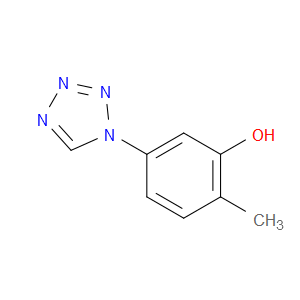 2-METHYL-5-(1H-TETRAAZOL-1-YL)PHENOL