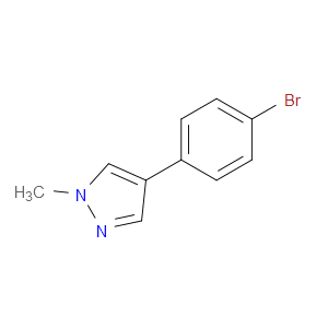 4-(4-BROMOPHENYL)-1-METHYL-1H-PYRAZOLE - Click Image to Close