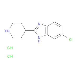 6-CHLORO-2-(PIPERIDIN-4-YL)-1H-BENZO[D]IMIDAZOLE DIHYDROCHLORIDE - Click Image to Close