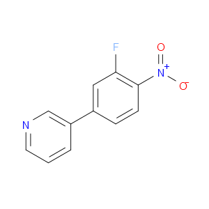 3-(3-FLUORO-4-NITROPHENYL)PYRIDINE