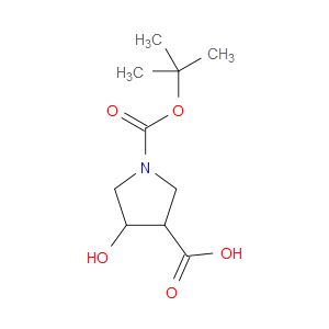 1-[(TERT-BUTOXY)CARBONYL]-4-HYDROXYPYRROLIDINE-3-CARBOXYLIC ACID - Click Image to Close
