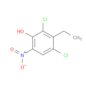 2,4-DICHLORO-3-ETHYL-6-NITROPHENOL