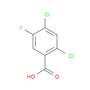 2,4-DICHLORO-5-FLUOROBENZOIC ACID