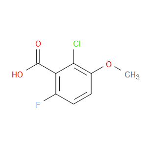2-CHLORO-6-FLUORO-3-METHOXYBENZOIC ACID - Click Image to Close