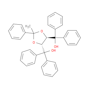 (+)-4,5-BIS[HYDROXY(DIPHENYL)METHYL]-2-METHYL-2-PHENYL-1,3-DIOXOLANE - Click Image to Close